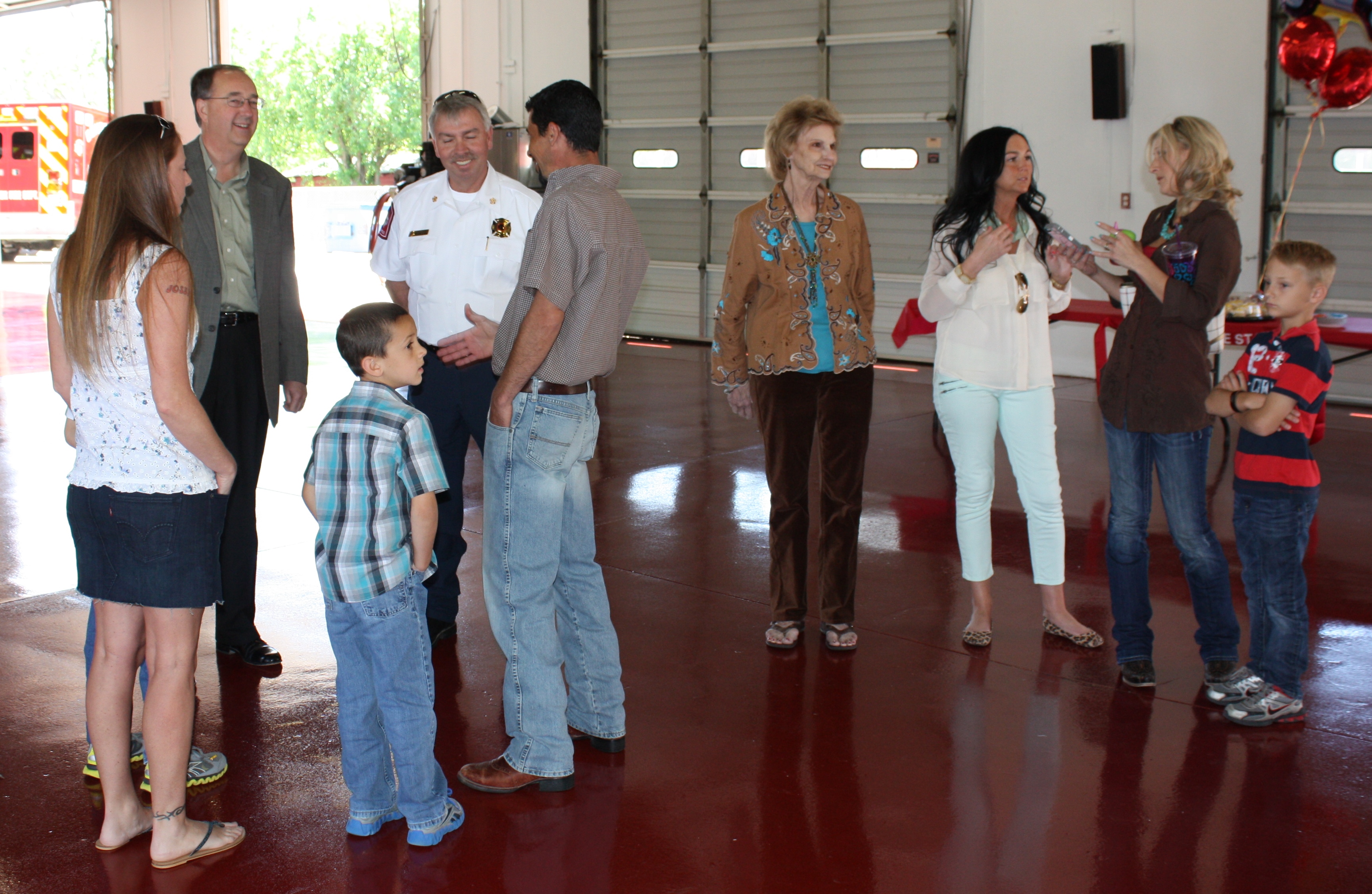 Fire Department Ribbon Cutting May 2013