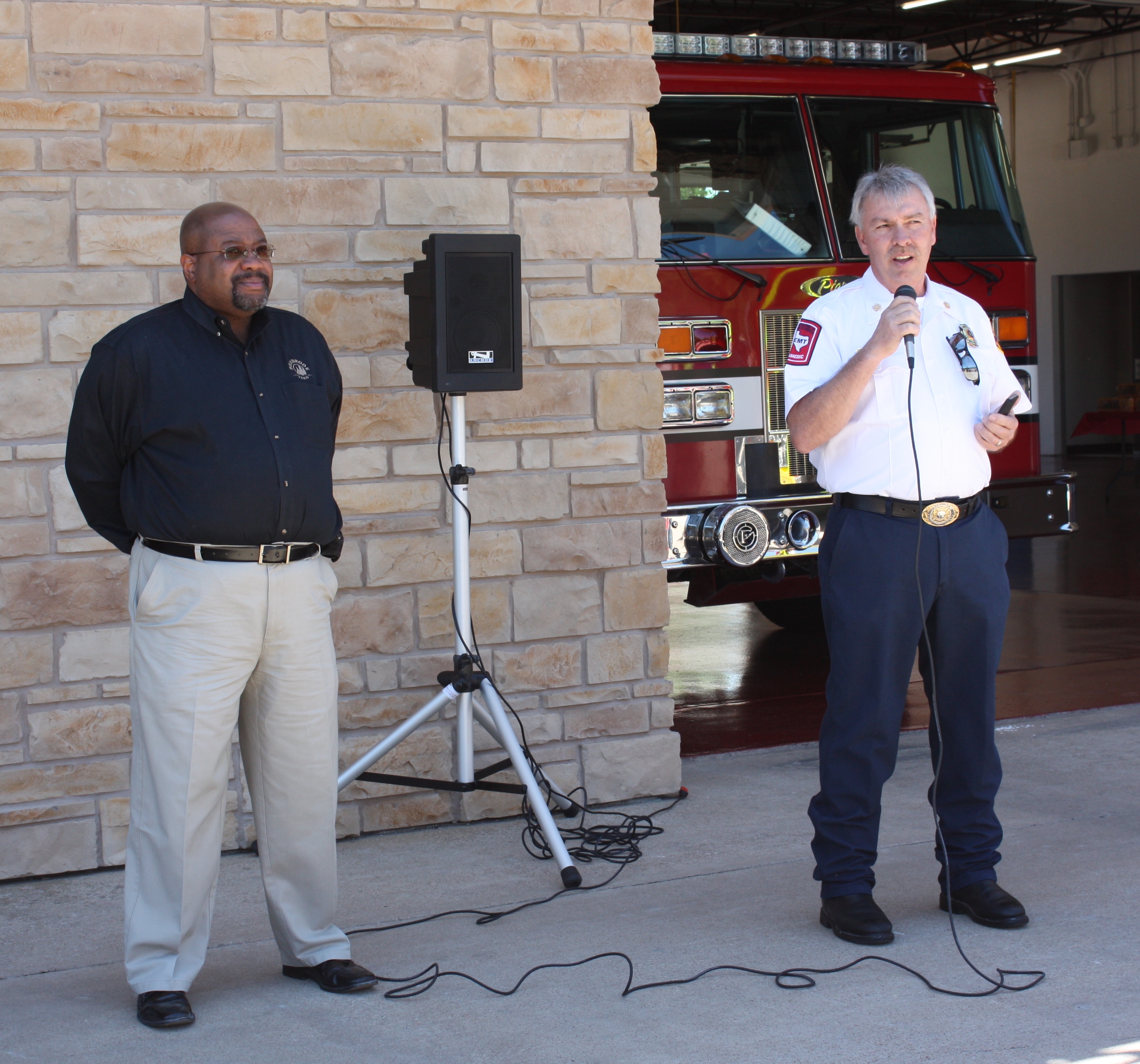 Fire Department Ribbon Cutting May 2013