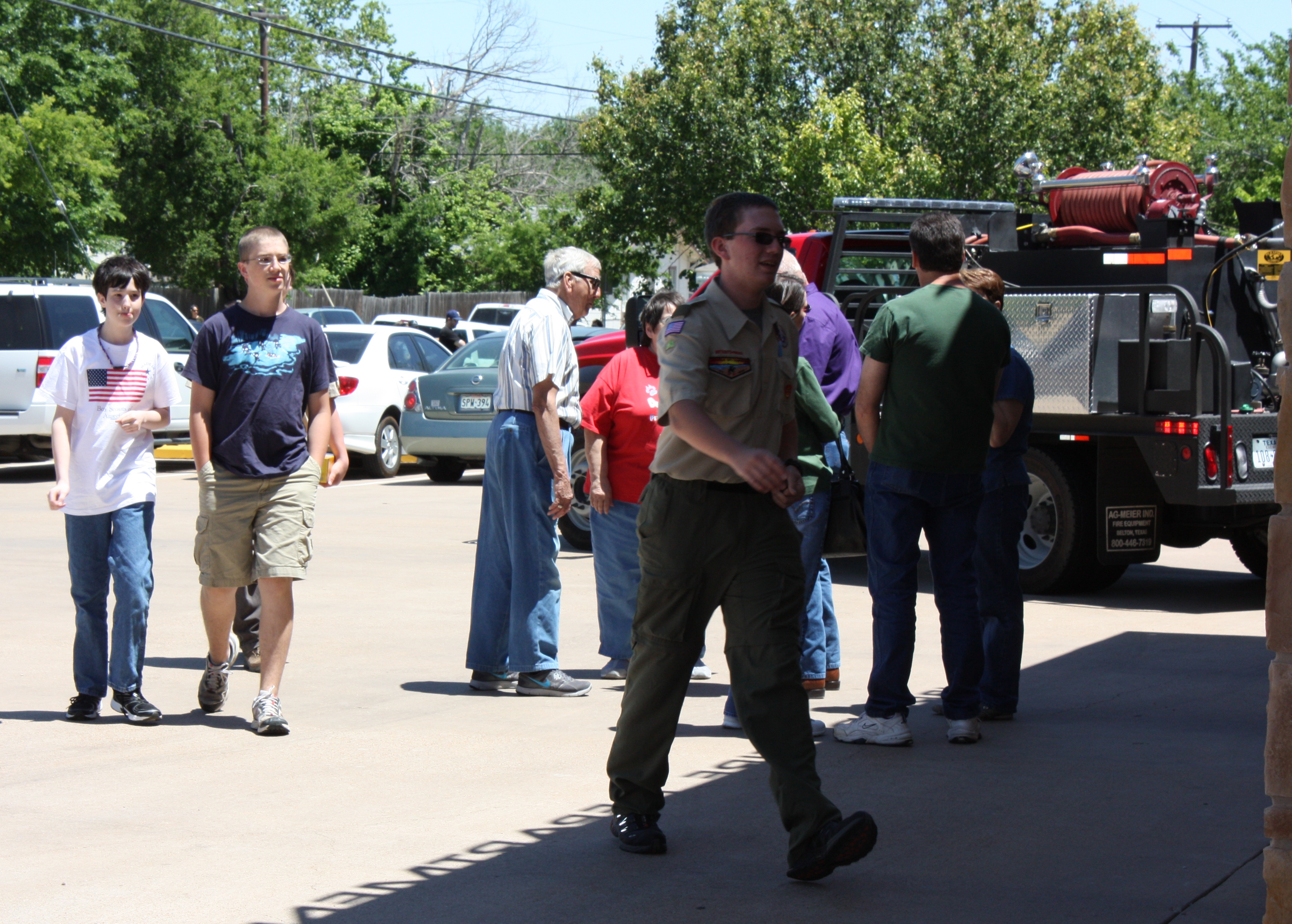 Fire Department Ribbon Cutting May 2013
